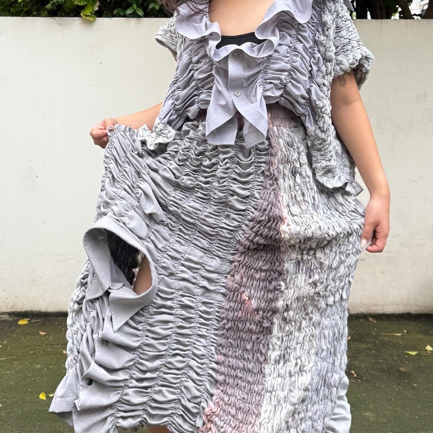 Smock Shirts Skirt