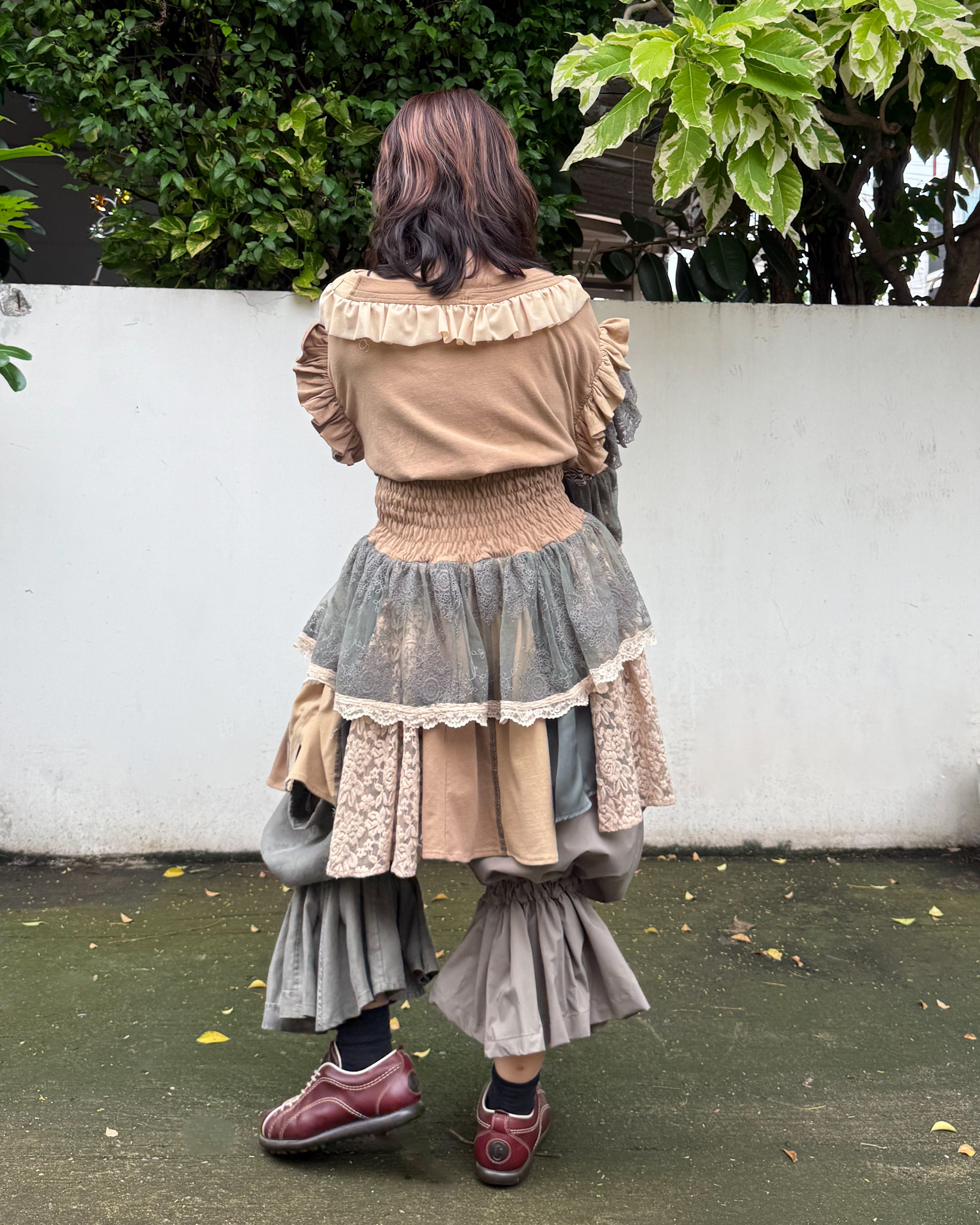 Tee X Lacy Ruffle Mini Dress