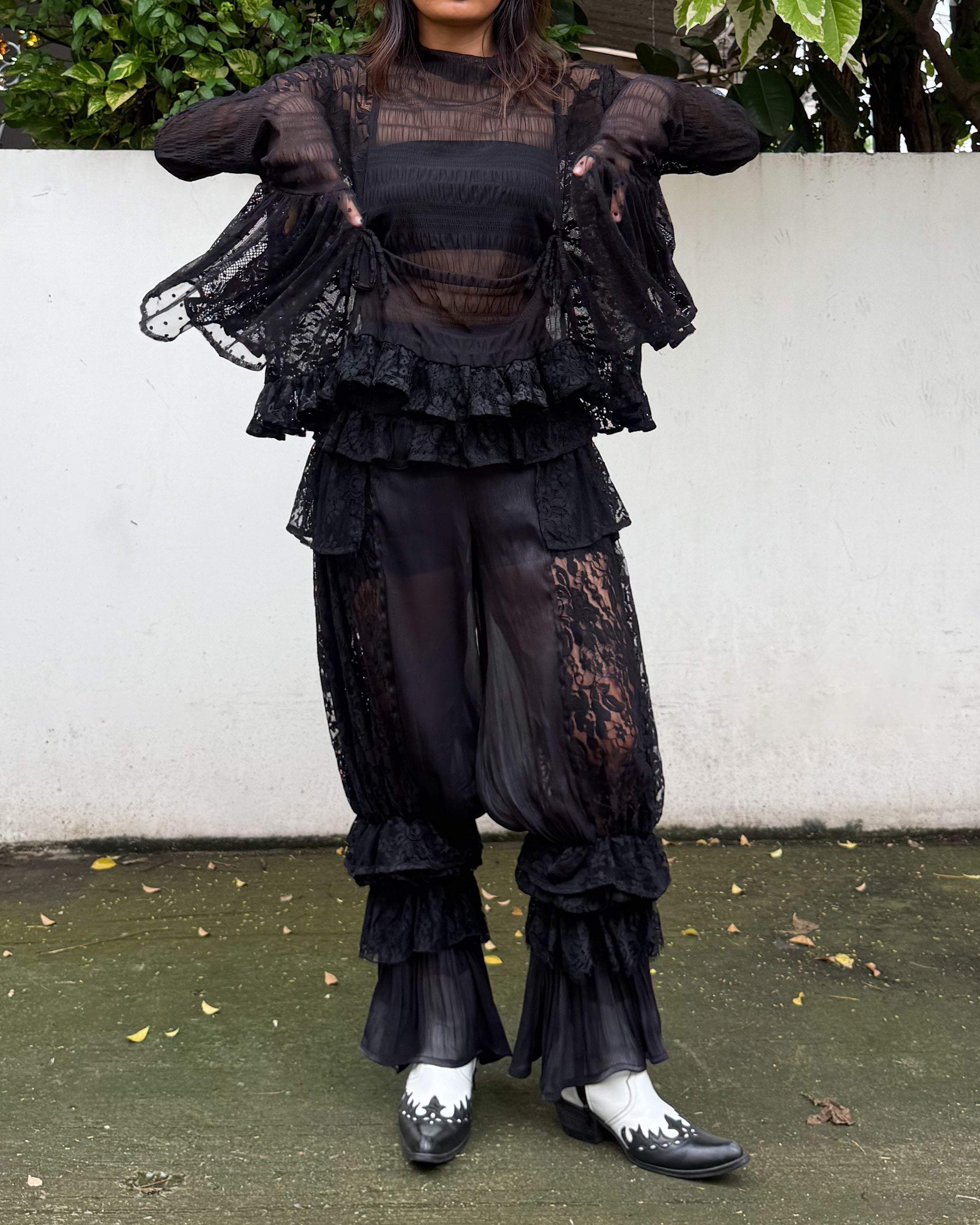 Black See Through SET