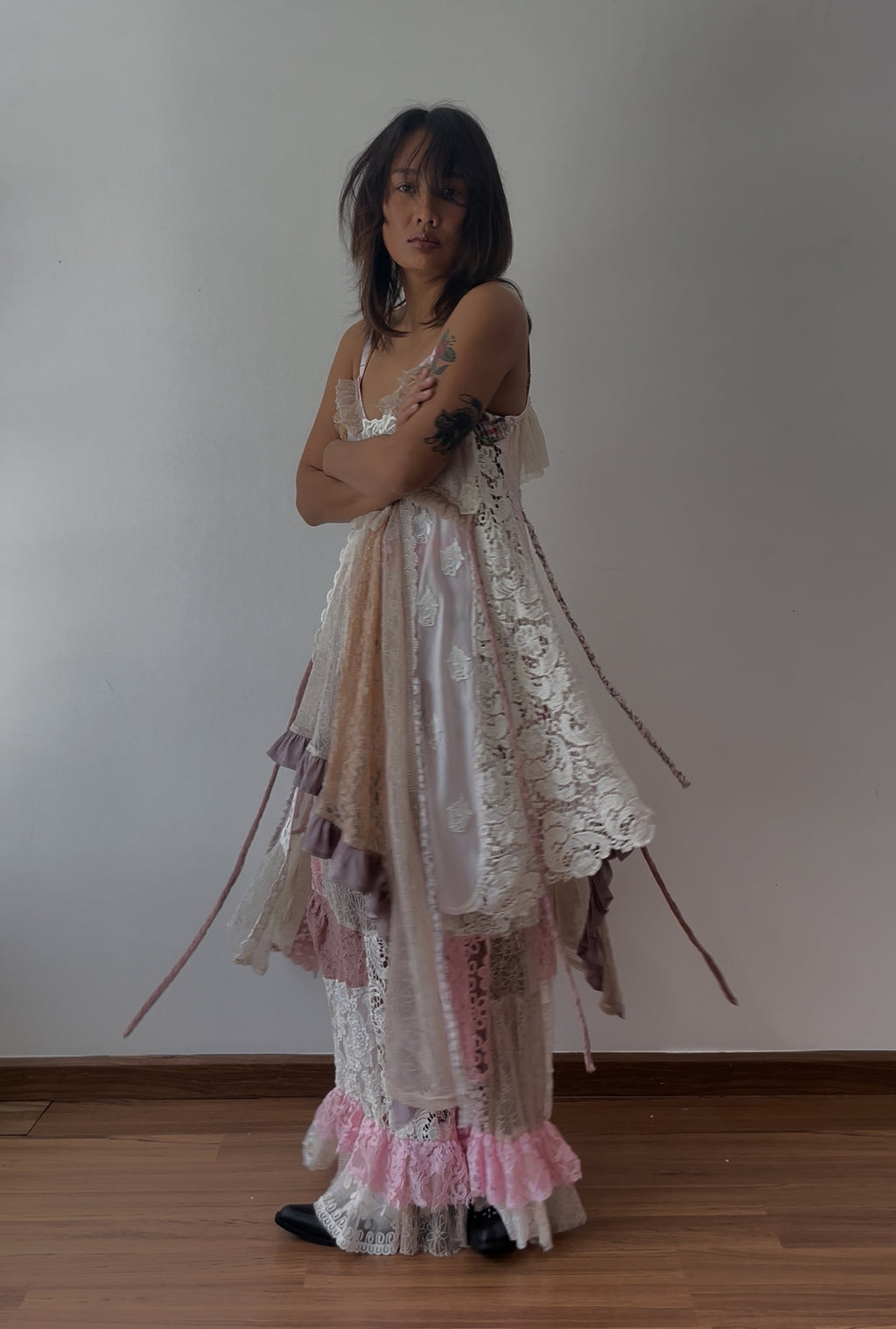 Mix Lacy Dress