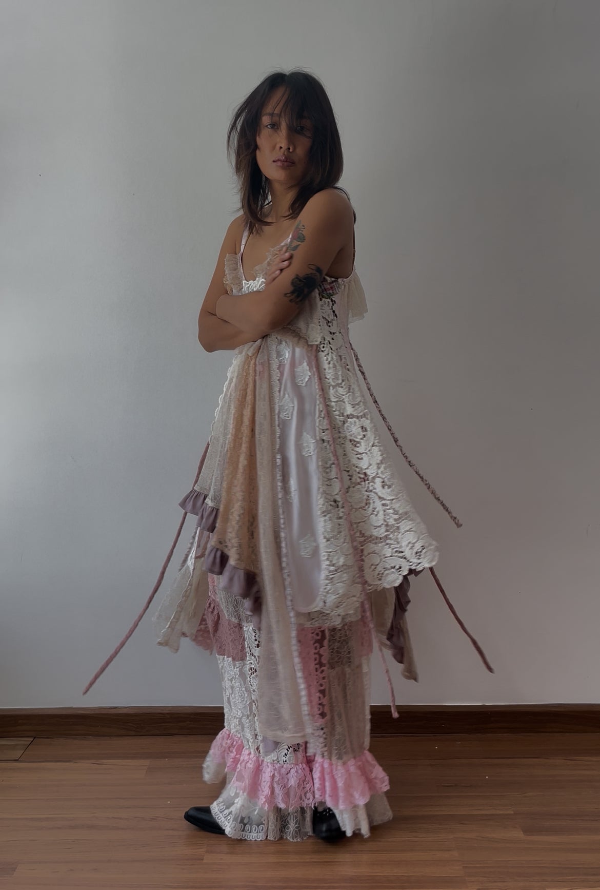 Mix Lacy Dress