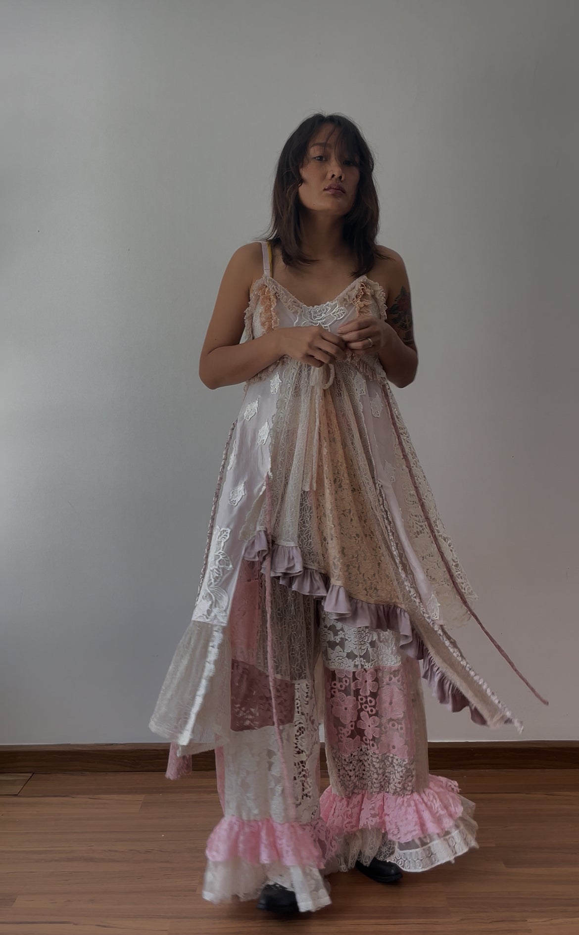 Mix Lacy Dress