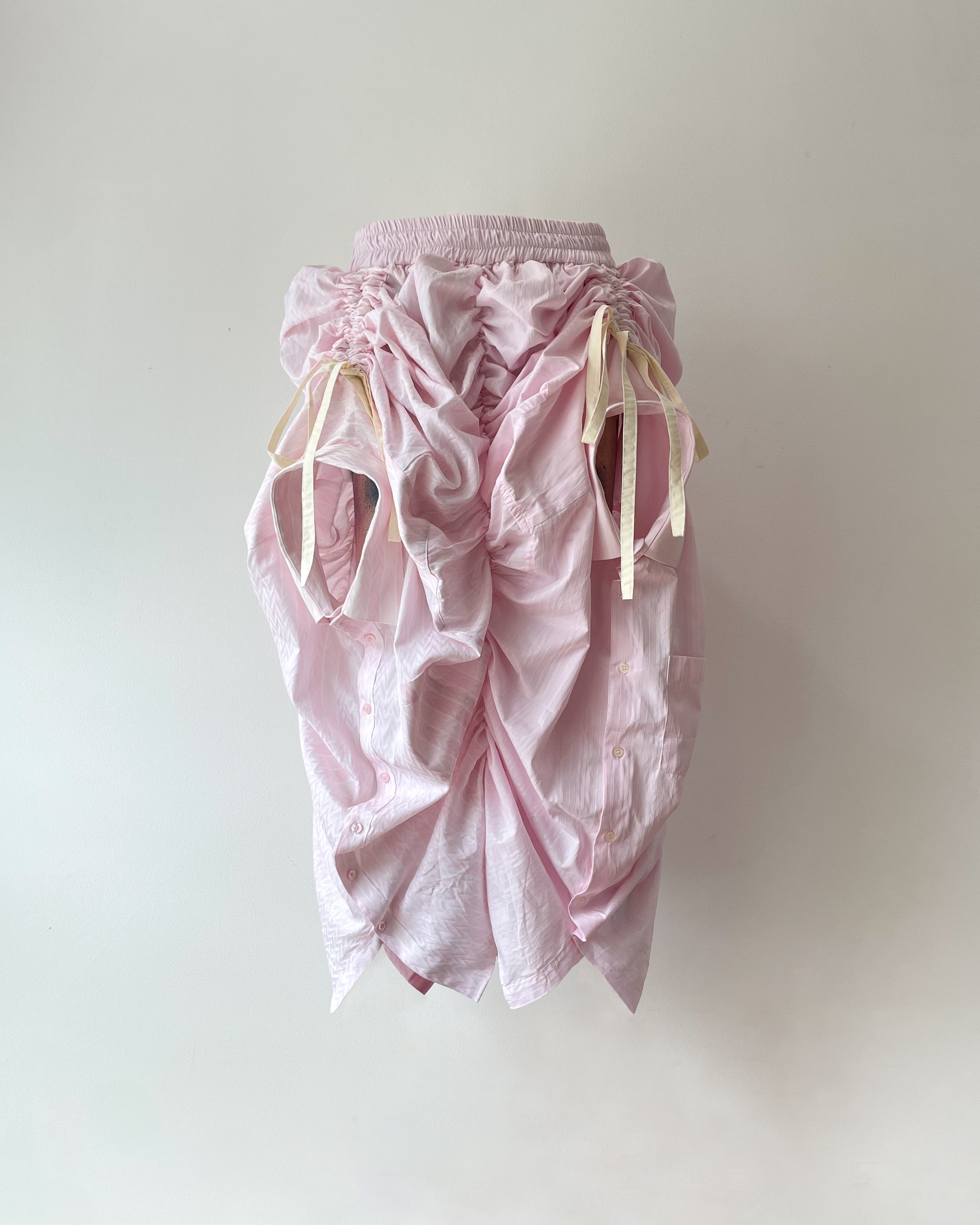Triple Shirt Marshmallow Skirt