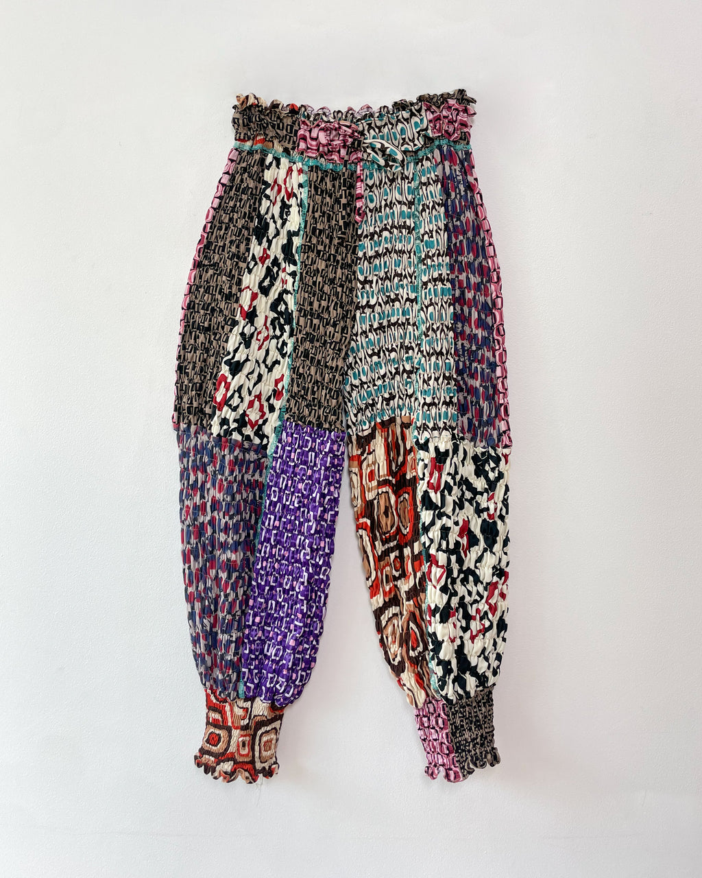 Patchwork Smock  Pants