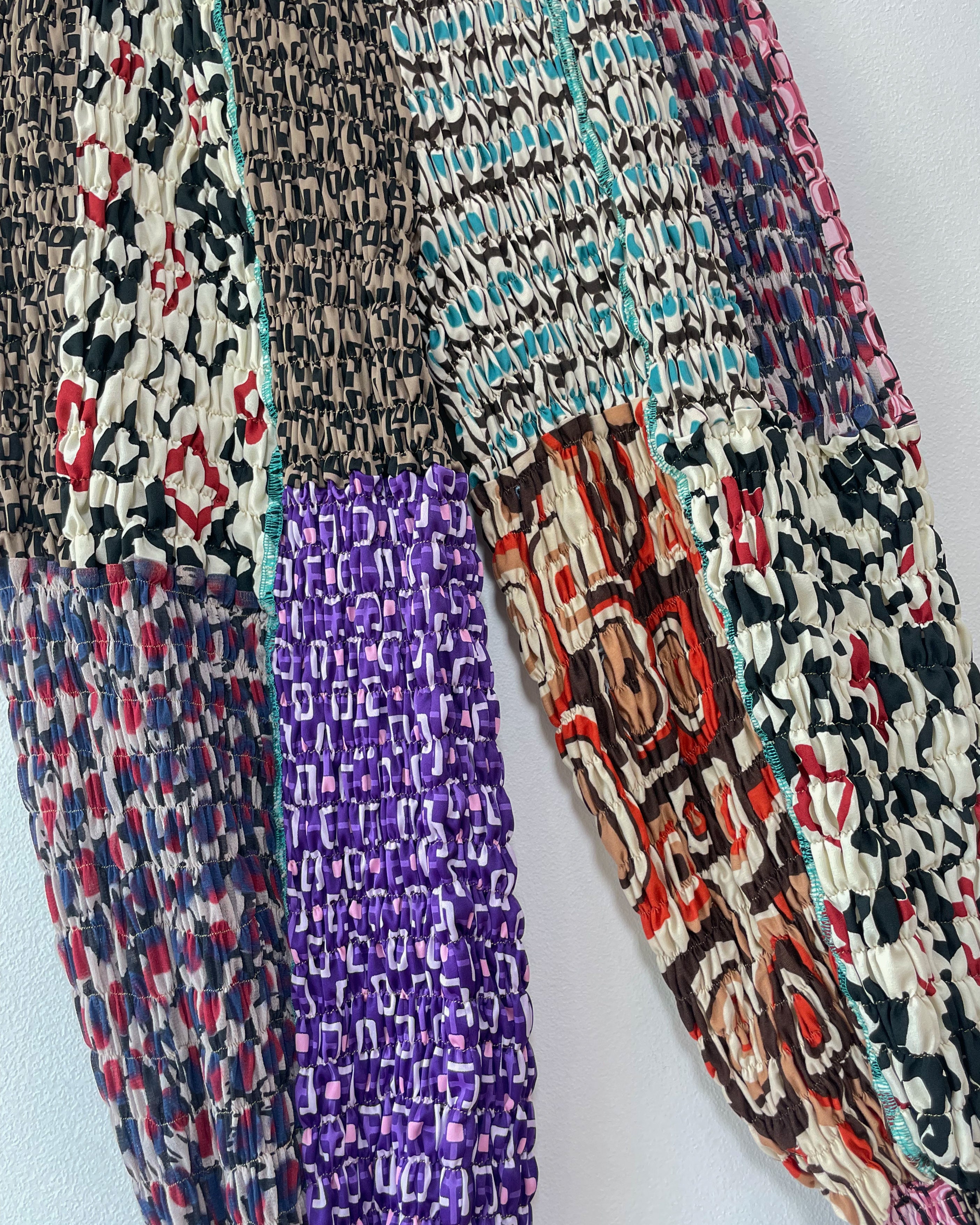 Patchwork Smock  Pants