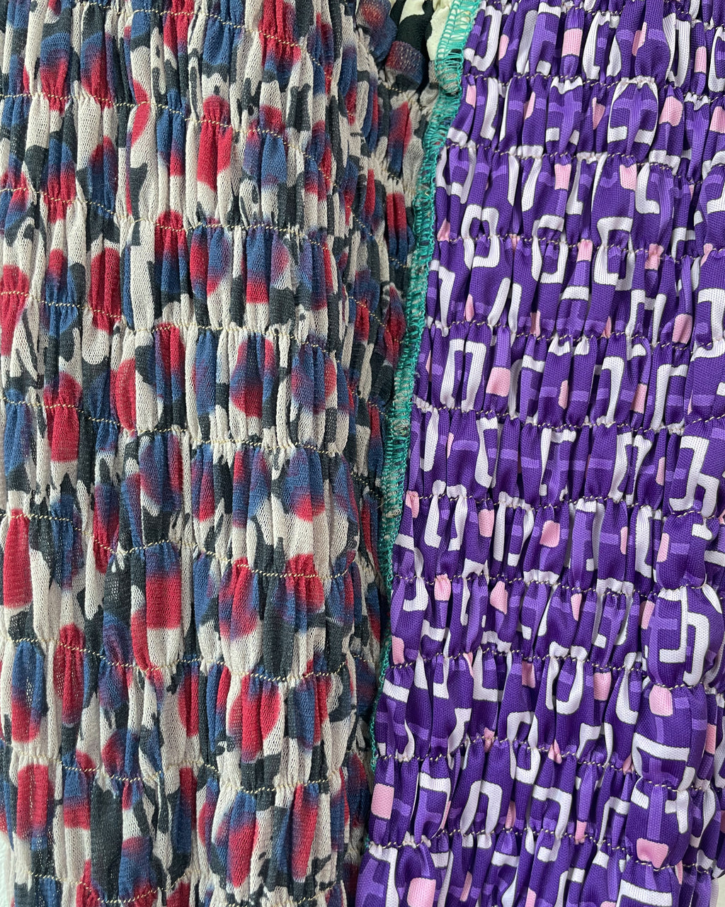 Patchwork Smock  Pants