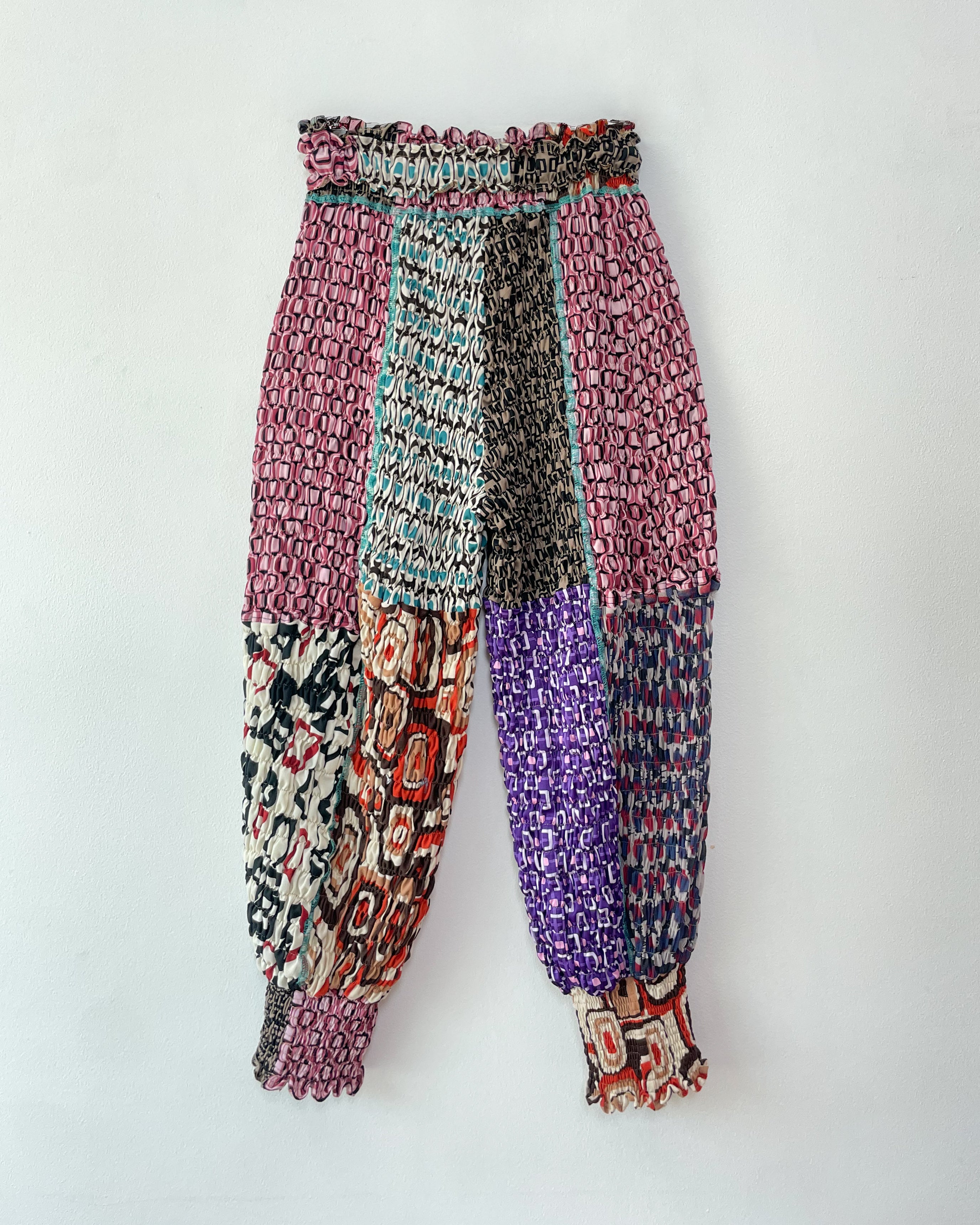 Patchwork Smock  Pants