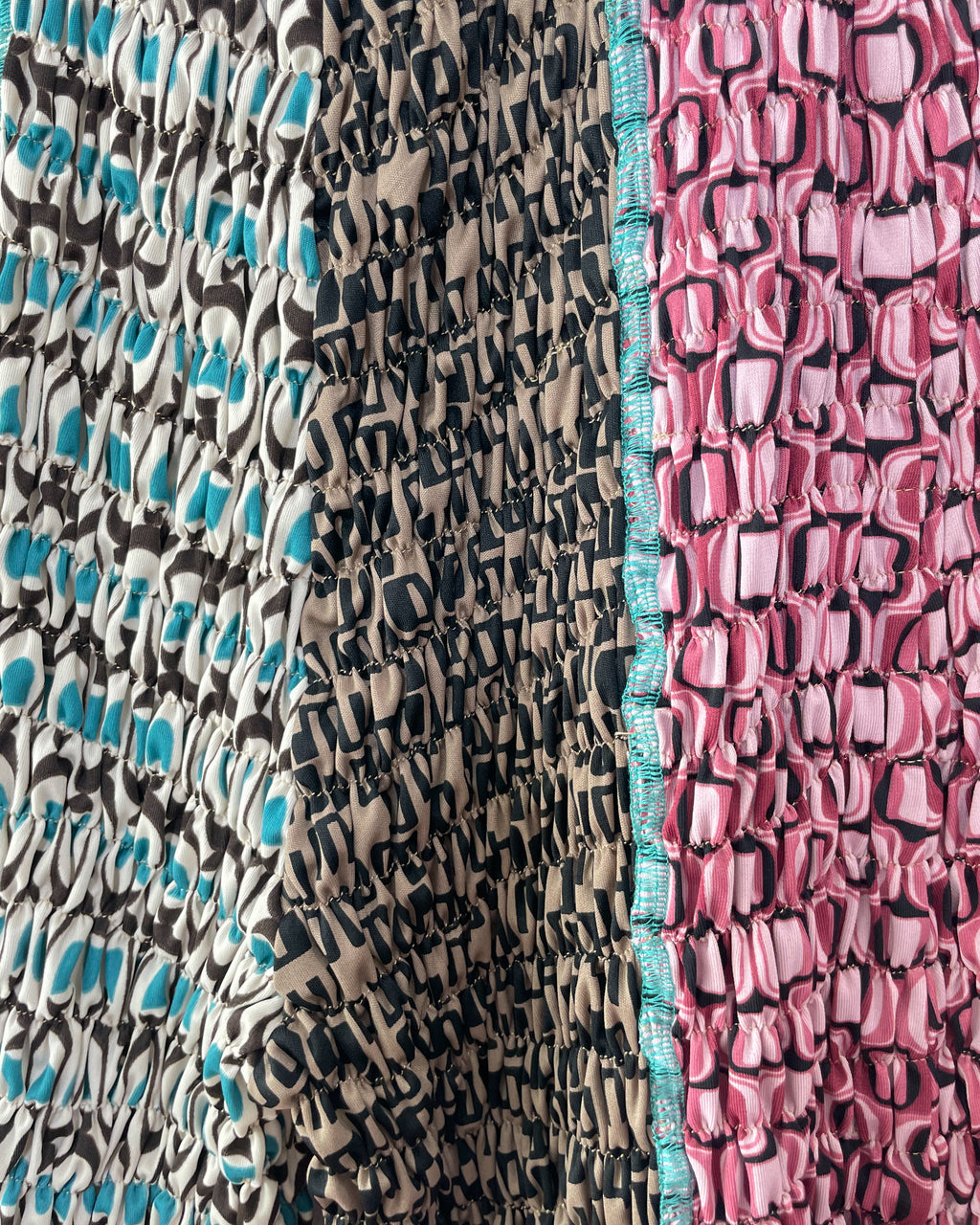 Patchwork Smock  Pants