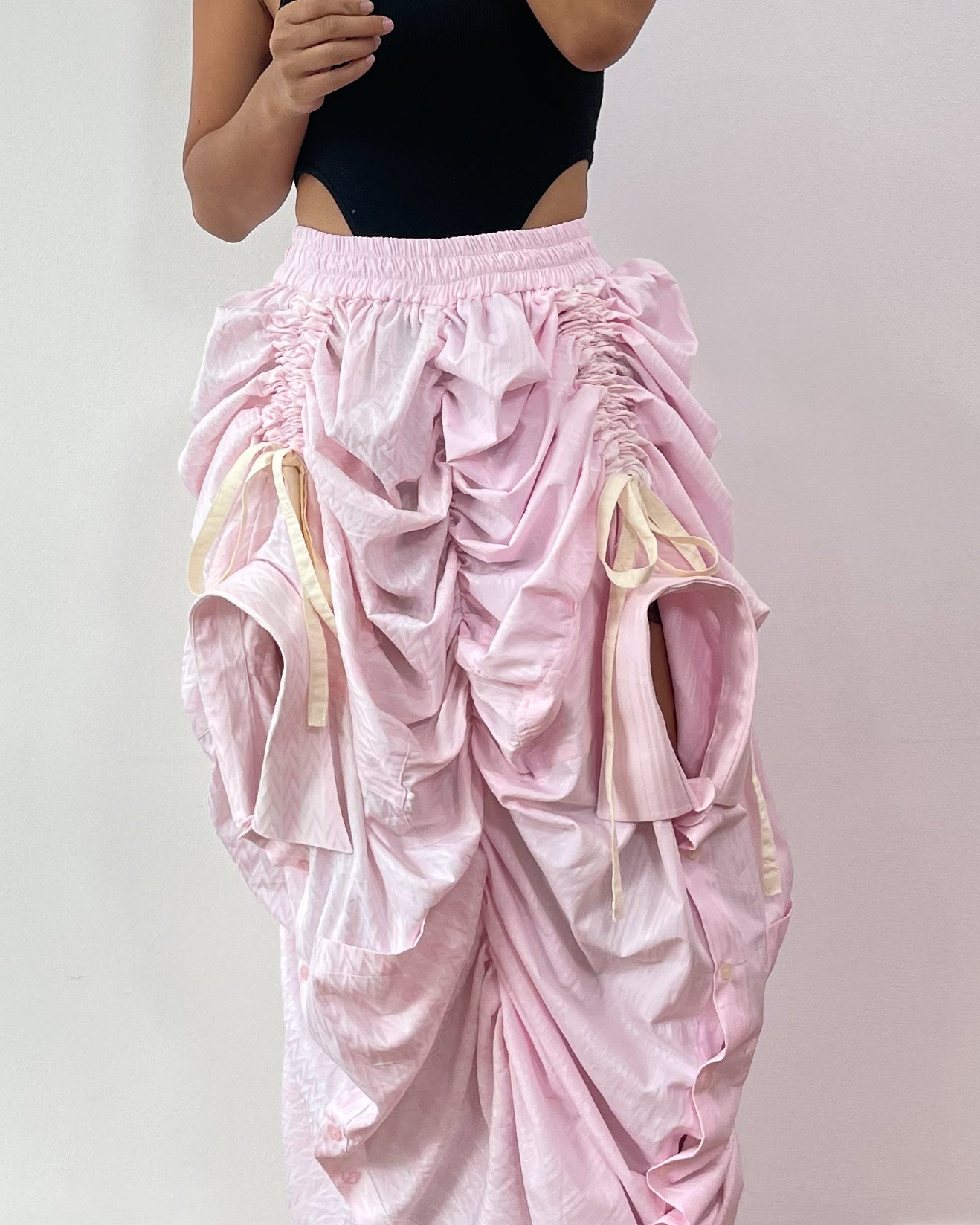 Triple Shirt Marshmallow Skirt