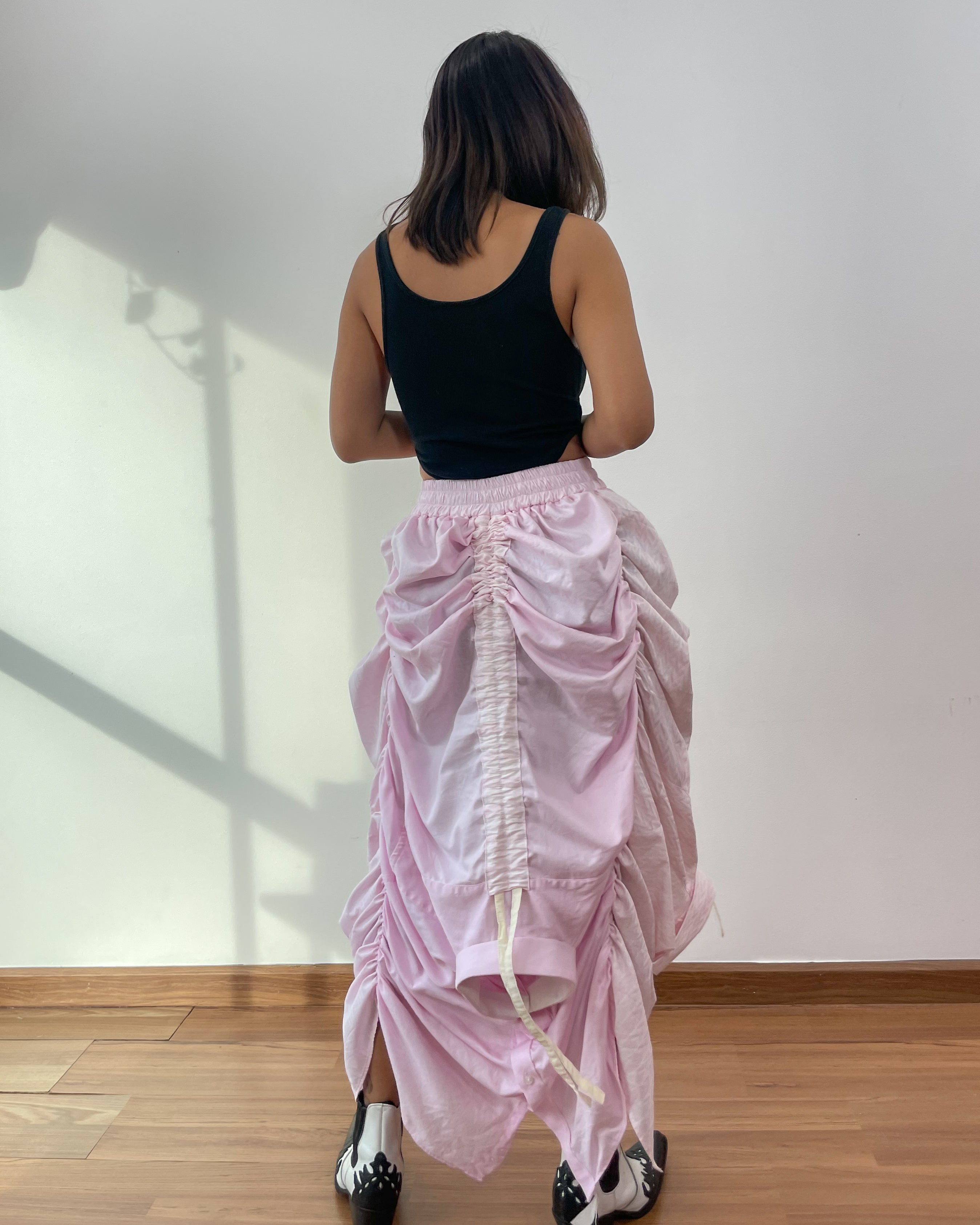 Triple Shirt Marshmallow Skirt